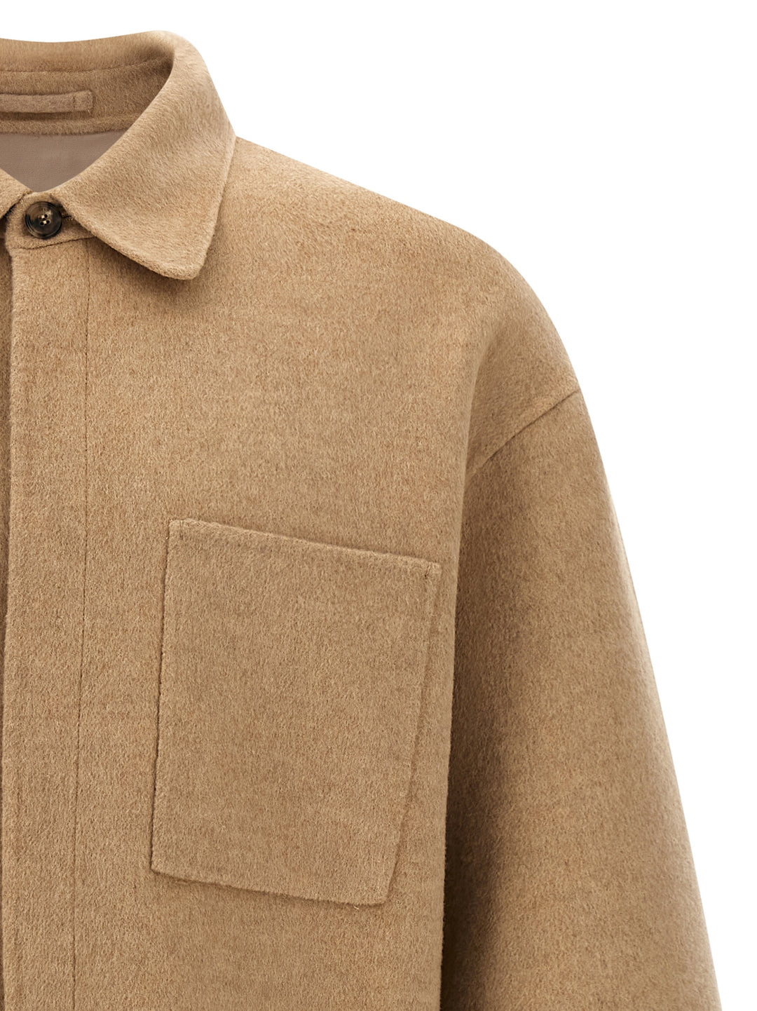 J.W. Anderson Wool Overshirt Shirt and Blouse - Gray | baef8c5daac60f7d9f18d3ee701c0ac0f0ebdac3