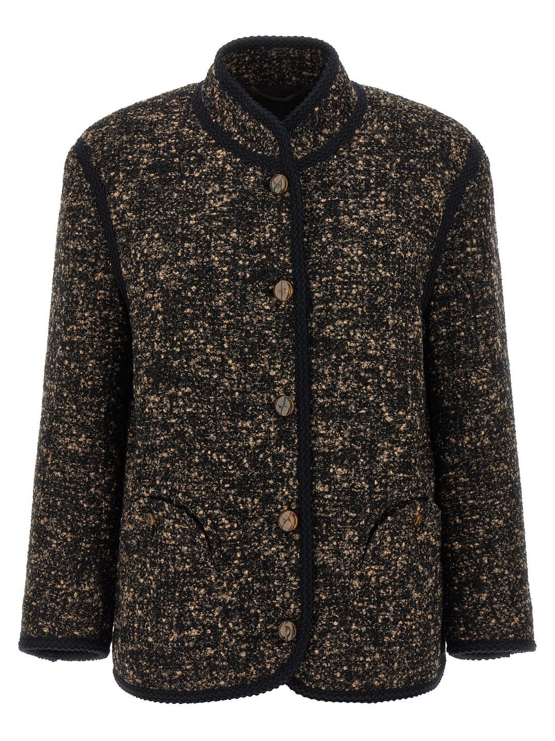 Blazé Milano Katara Curly BlazerS - Brown | 4225ce28c00d70fbe48f900159ccaaaf03d6267d