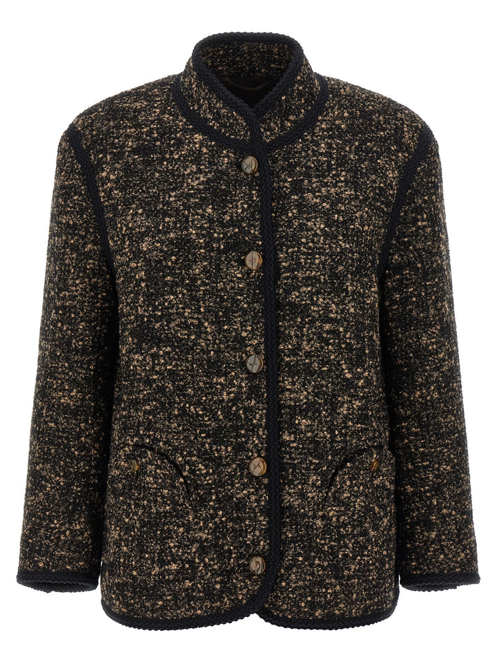Blazé Milano Katara Curly BlazerS - Brown | 4225ce28c00d70fbe48f900159ccaaaf03d6267d
