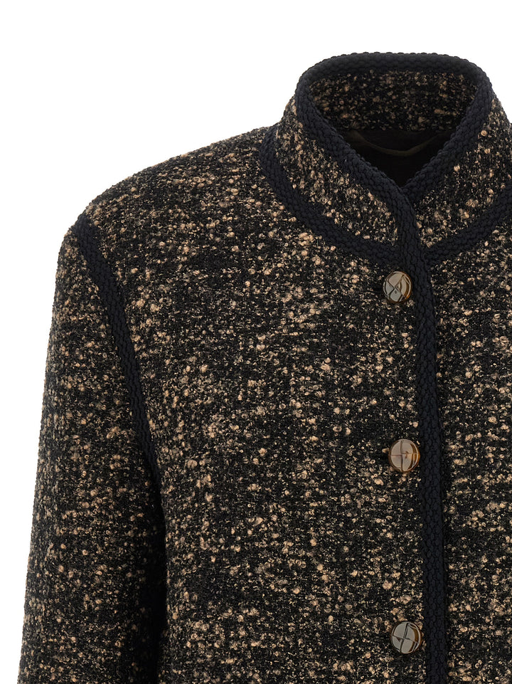 Blazé Milano Katara Curly BlazerS - Brown | 13c7597391a2191da30c9f9f19443c04c1cca8a1