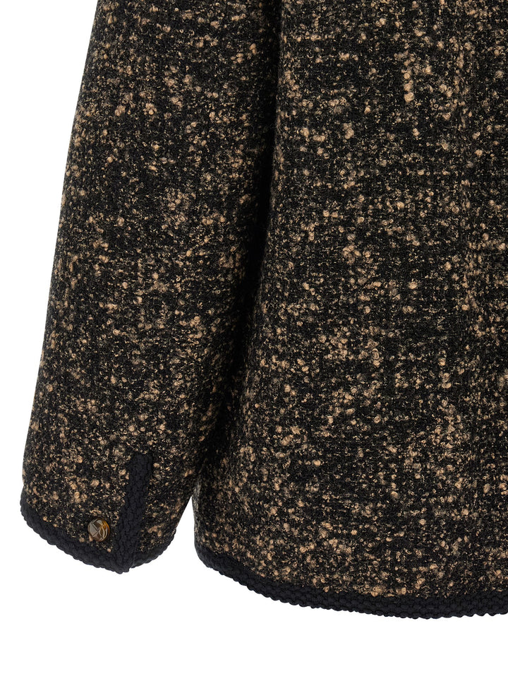 Blazé Milano Katara Curly BlazerS - Brown | 2691421115211c12984fca1b7c0378af601b2703