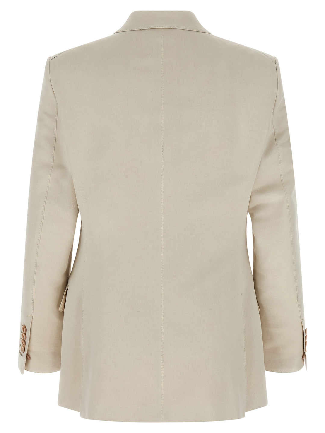 Tom Ford Double-Breasted Blazer - Beige | 930274a21470932e9370cb1ed512969419392e8d