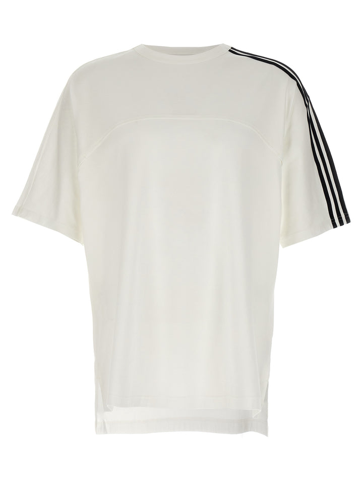 Y-3 Y-3 3-Stripes T-shirt - White/Black | 86a0326f12ac0362f96a2dc895327ed2d0a4dc21