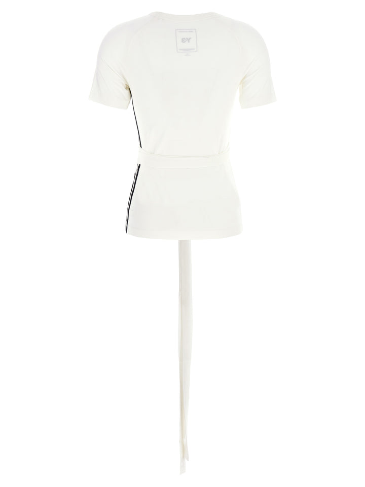 Y-3 Lyoncell T-shirt - White/Black | 18fc3609714988657c72b5912caf423368c82918