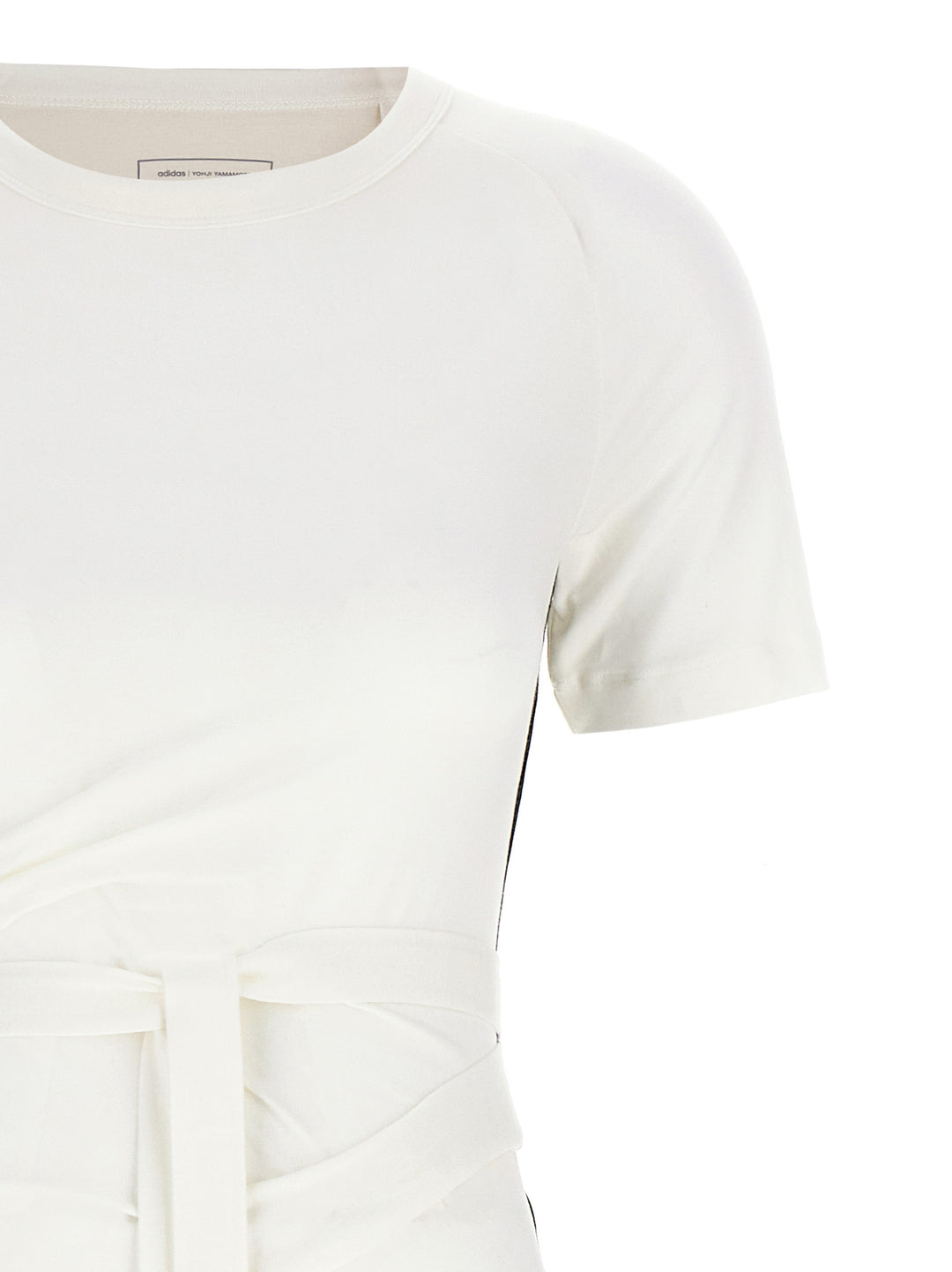 Y-3 Lyoncell T-shirt - White/Black | 9fbddcebdbcf1b5b01eab3d1253dc351313adc19