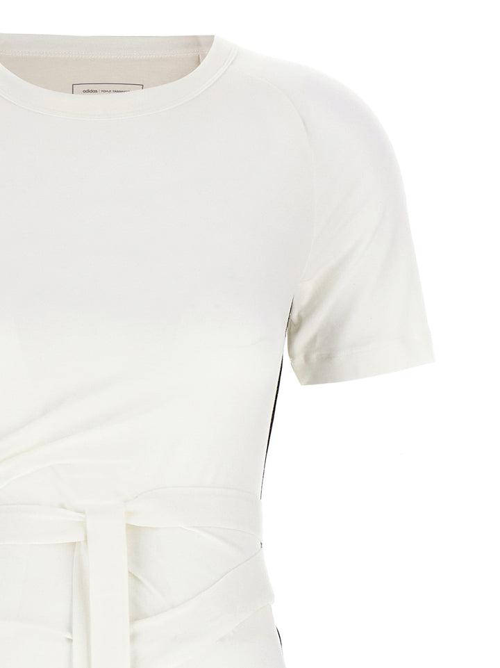 Y-3 Lyoncell T-shirt - White/Black | 9fbddcebdbcf1b5b01eab3d1253dc351313adc19