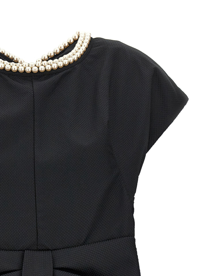 Pearl Insert Top Tops Black