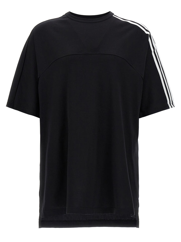 Y-3 Y-3 3-Stripes T-shirt - White/Black | 6d94b4aa8a5ba5050345524a90fb3d18a3033ca6