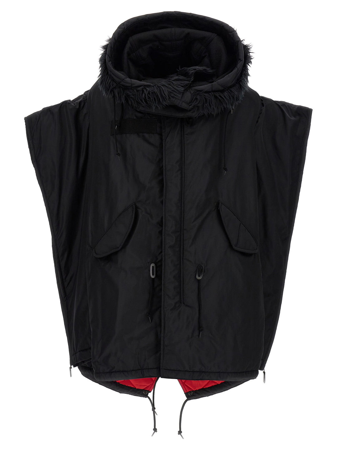 Oversize Puffer Jacket Casual Jackets, Parka Black