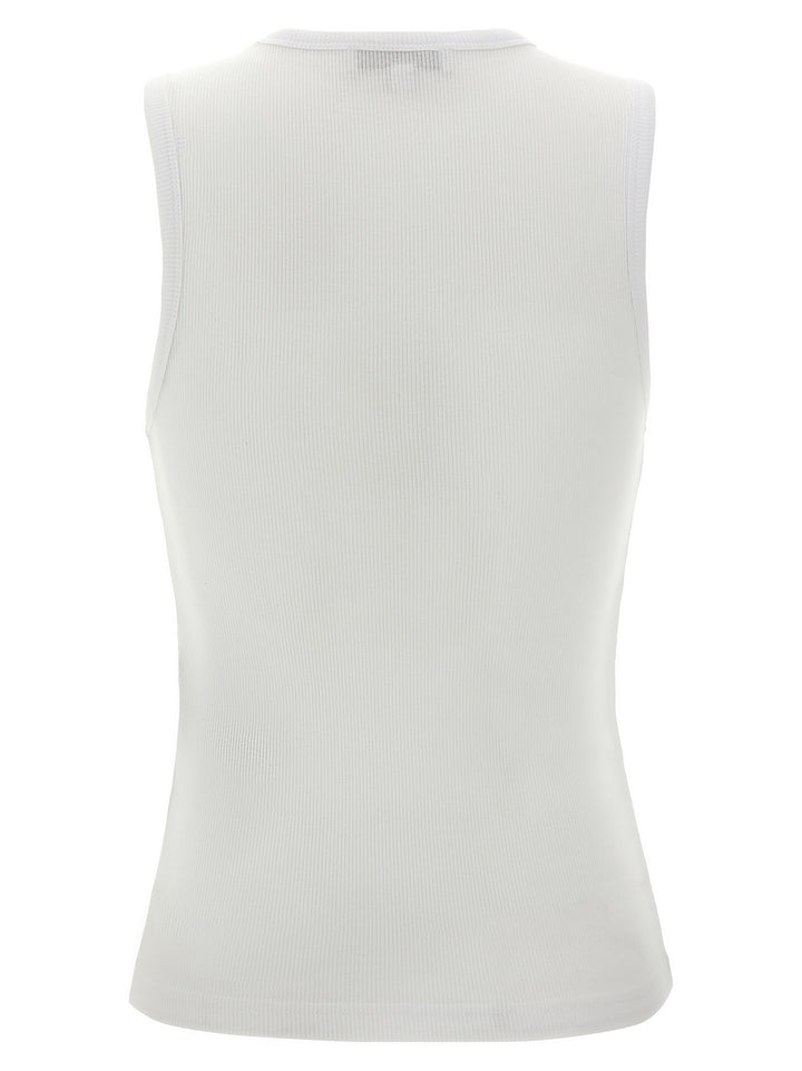 J.W. Anderson Anchor Embroidery Tops - White/Black | c91aae0a8bc9869f0cfe498b164b81090b236e63