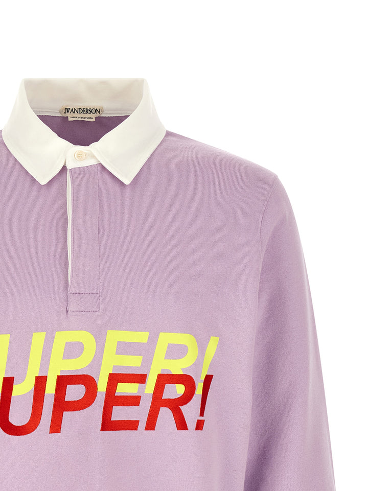 J.W. Anderson Super Super Polo - Purple | cb104483e2784da10813599da884e46c77fc52bc