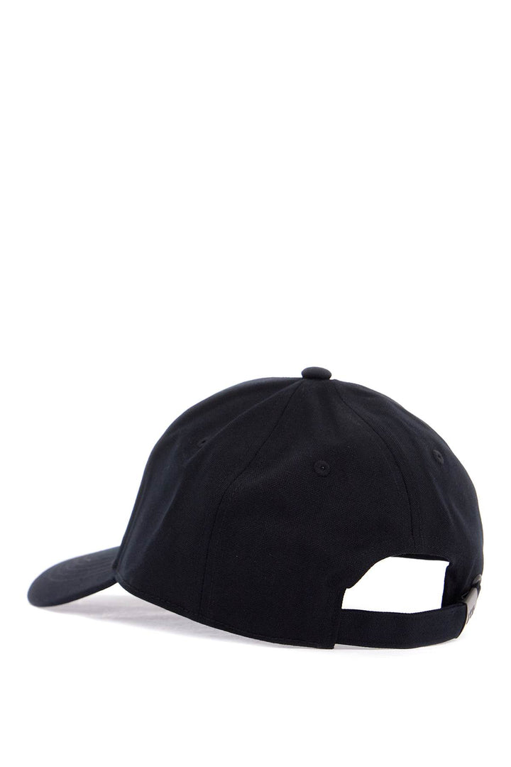 Black Cotton 6 Panel Cap