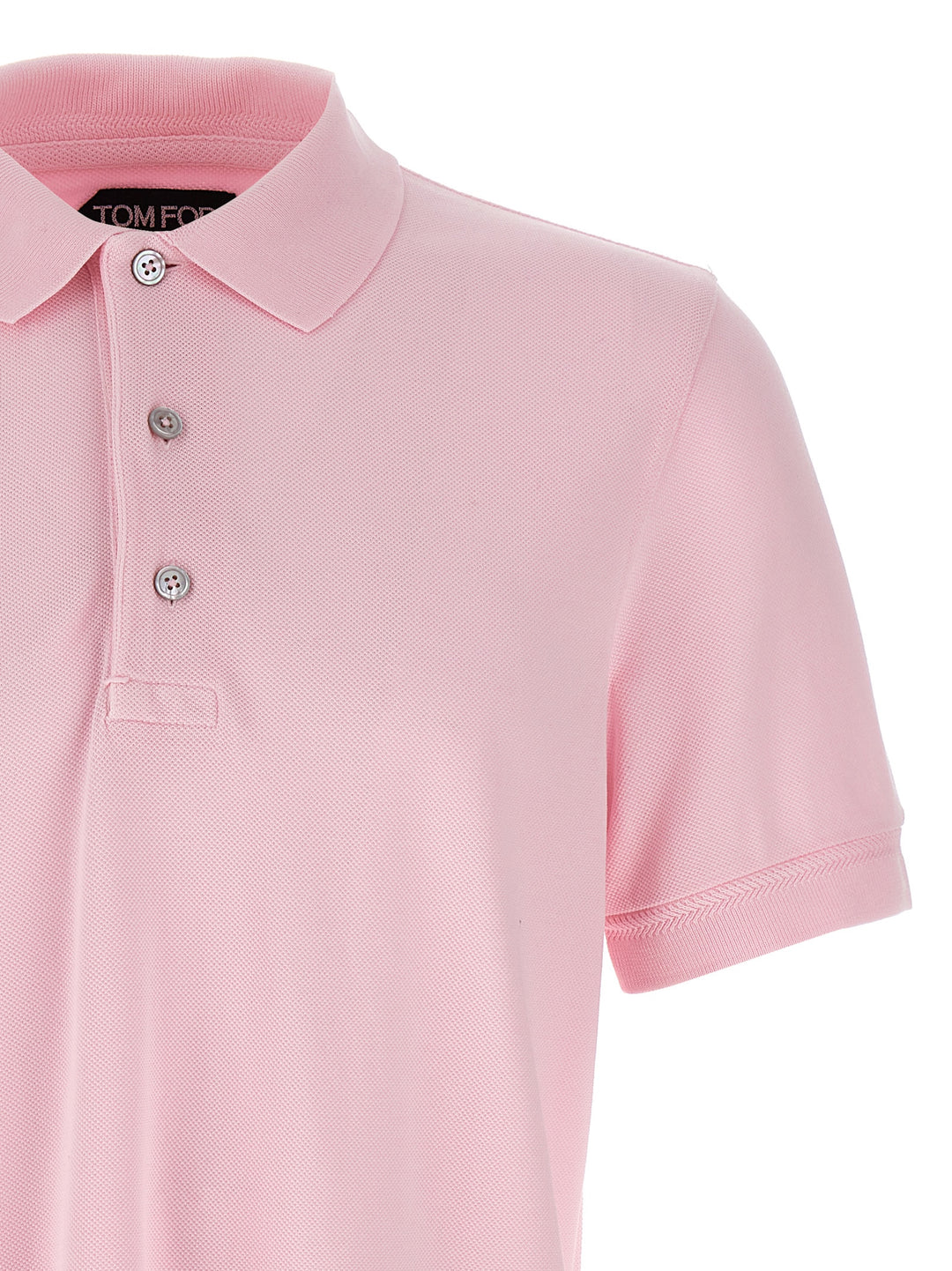 Tom Ford Piqué  Shirt Polo - Pink | db1339a0753f90f15f07da98865056a72aa116de