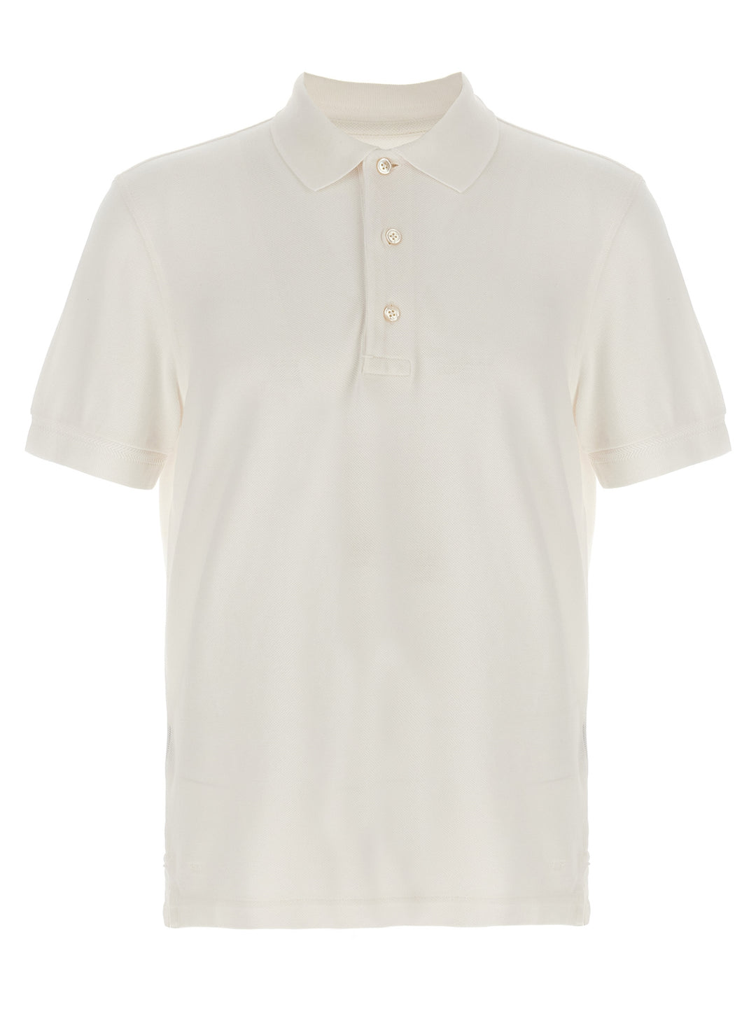 Tom Ford Piqué  Shirt Polo - White | 89c90320657be3caba8c0903ff68895aa2daa50d