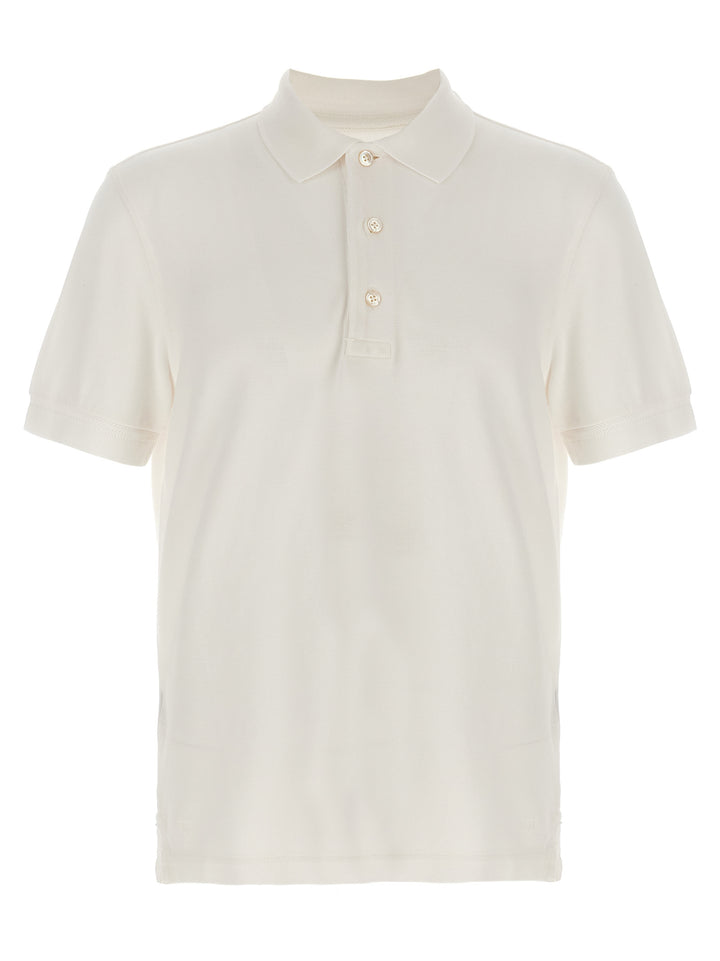 Tom Ford Piqué  Shirt Polo - White | 89c90320657be3caba8c0903ff68895aa2daa50d