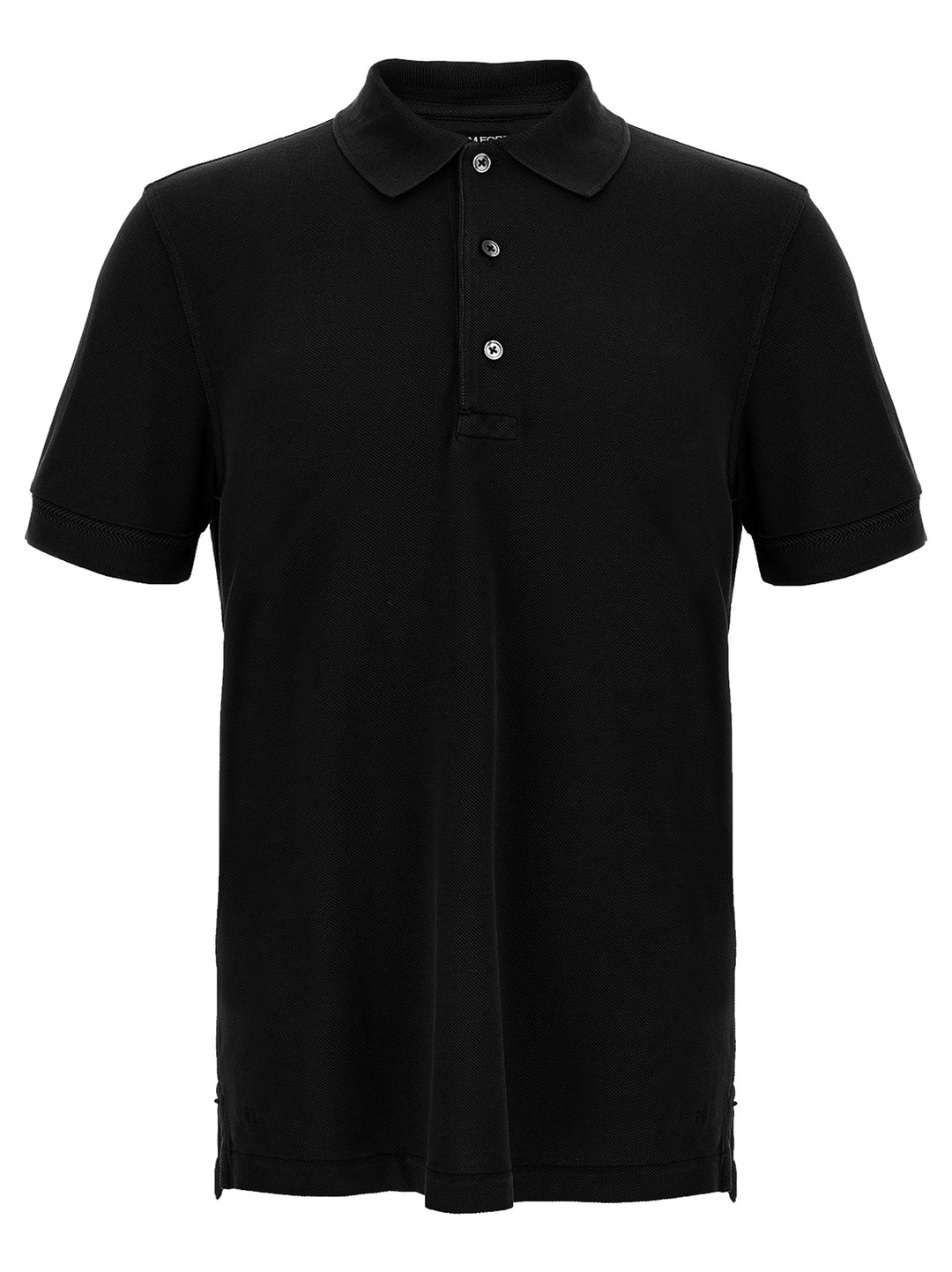 Tom Ford Piqué  Shirt Polo - Black | b287501e44743c65fe79afd902cd1b6c72e5df67