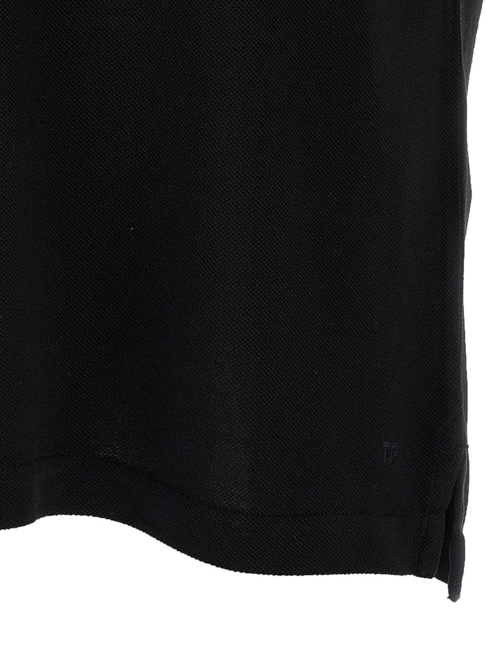 Tom Ford Piqué  Shirt Polo - Black | 28dc68cb9665a6ef75411f9317a1143414a1728c
