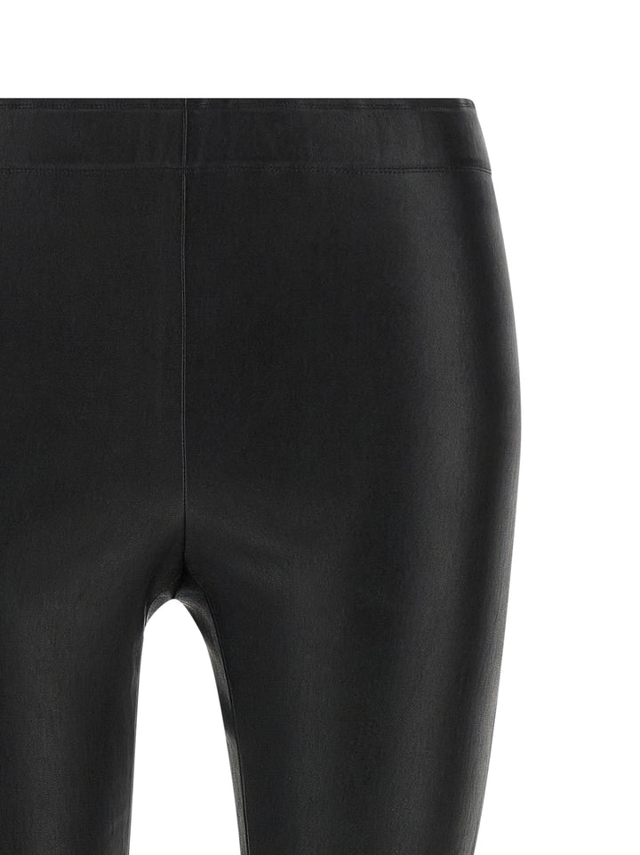 Stouls Leather Pants - Black | 510776f45caac4d753d6767b1026459aa5a8ada1