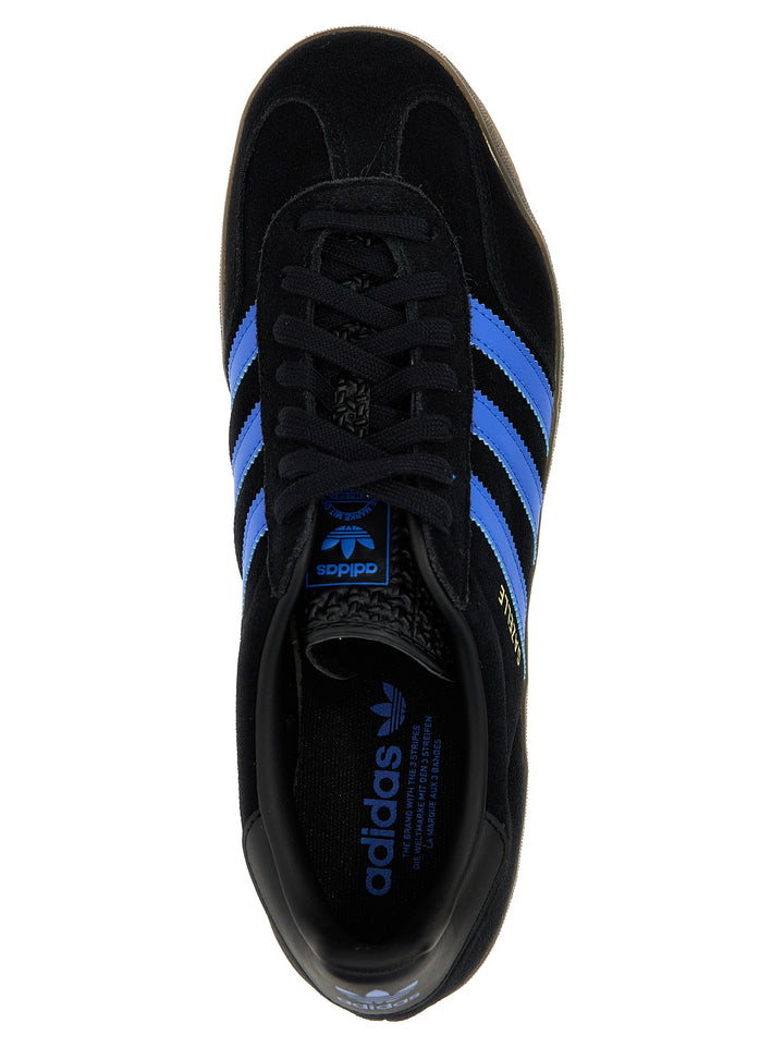 Adidas Originals Gazelle Indoor Sneakers - Black | 501e0bc644c39f353105be306232cf38f054a142