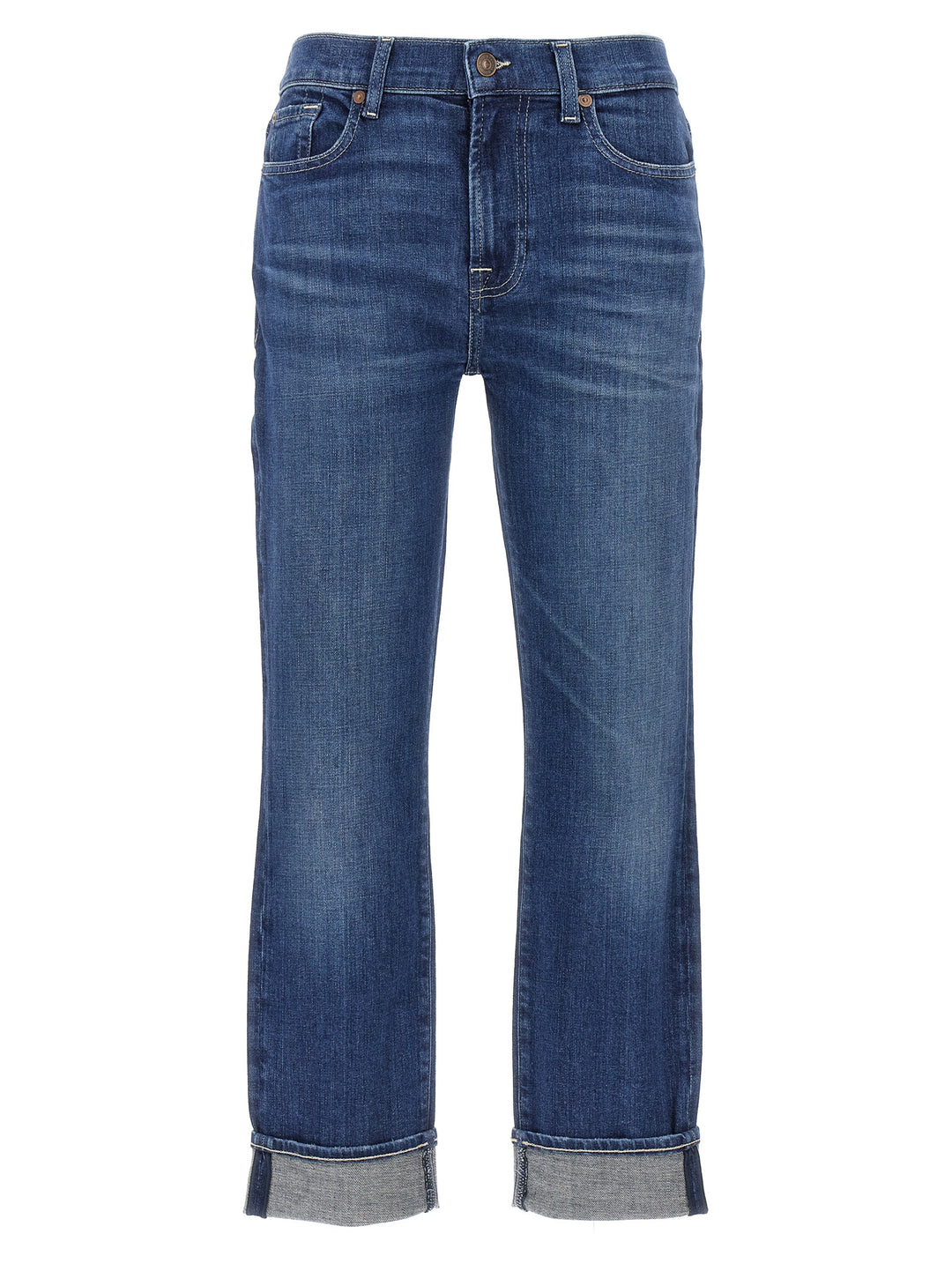 Relaxed Skinny Jeans Blue