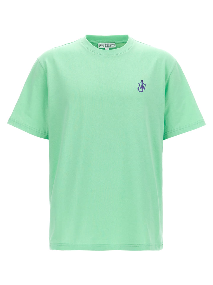 Anchor Embroidery T-Shirt Green