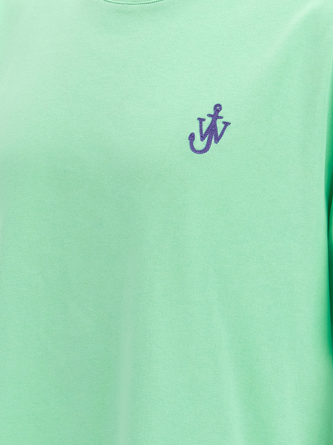 Anchor Embroidery T-Shirt Green