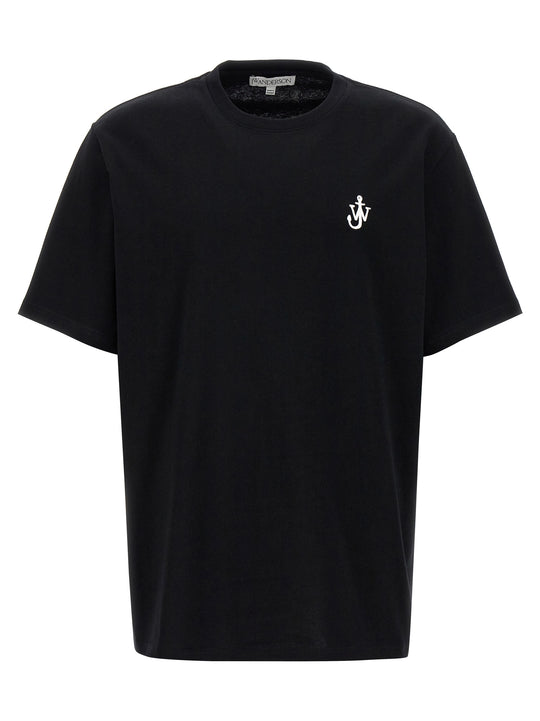 Anchor Embroidery T-Shirt White/Black