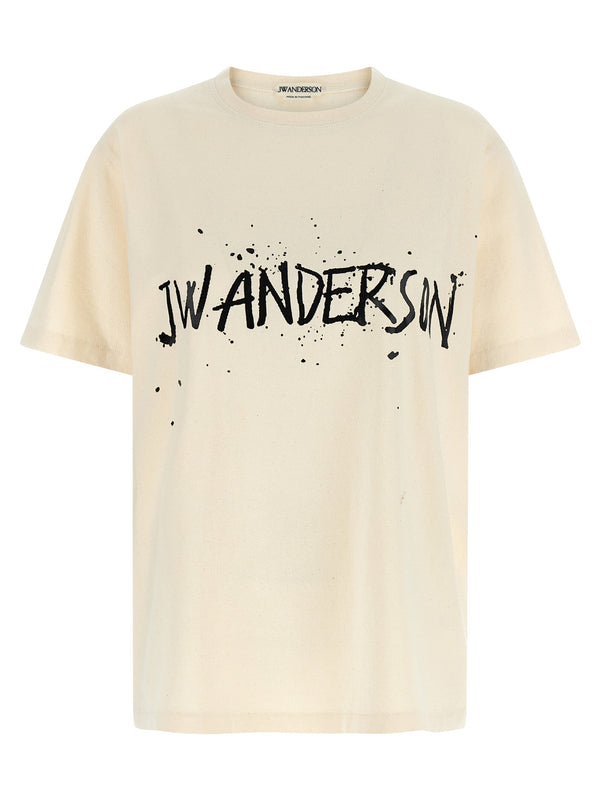 Circular T-Shirt Beige