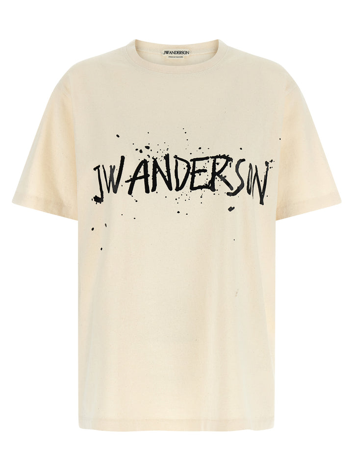 J.W. Anderson Circular T-shirt - Beige | 47eb2fac97d9d318f66254e0f785c91c46cdcd1c