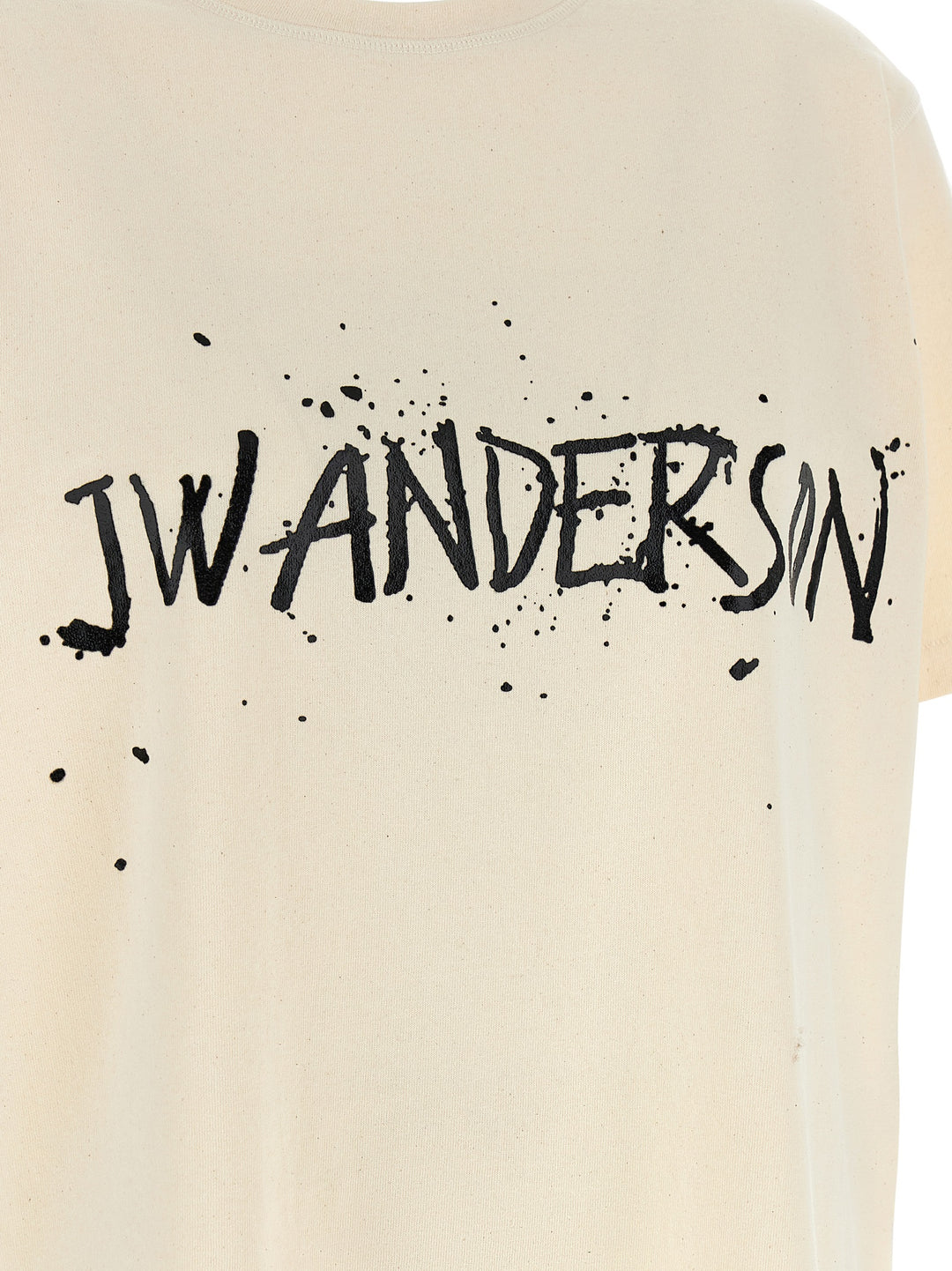 J.W. Anderson Circular T-shirt - Beige | abd358294f2161ec991cf1acae71db982f24f52d