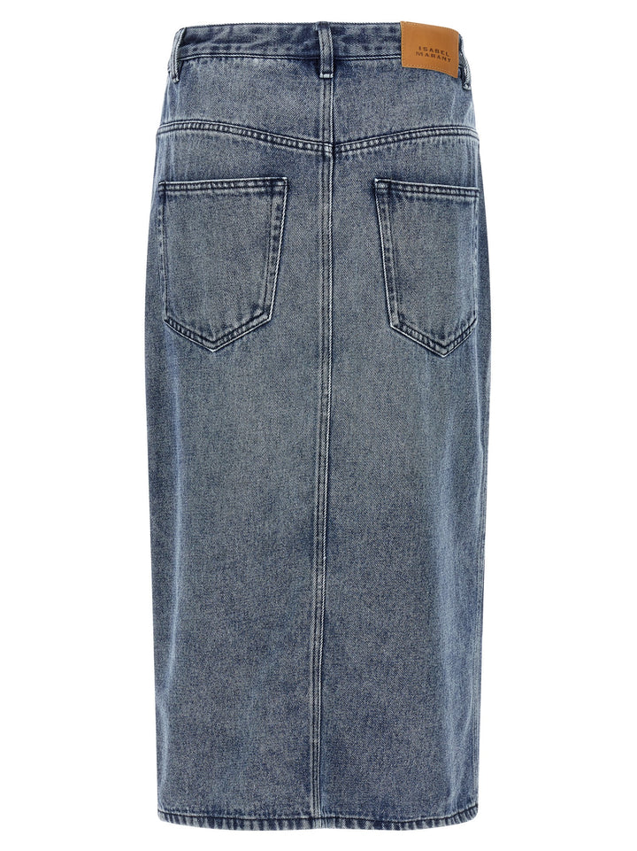 Isabel Marant Tilauria Skirts - Blue | 989f3bc9989f25b095ed4bd17ed11718d3e8a70d