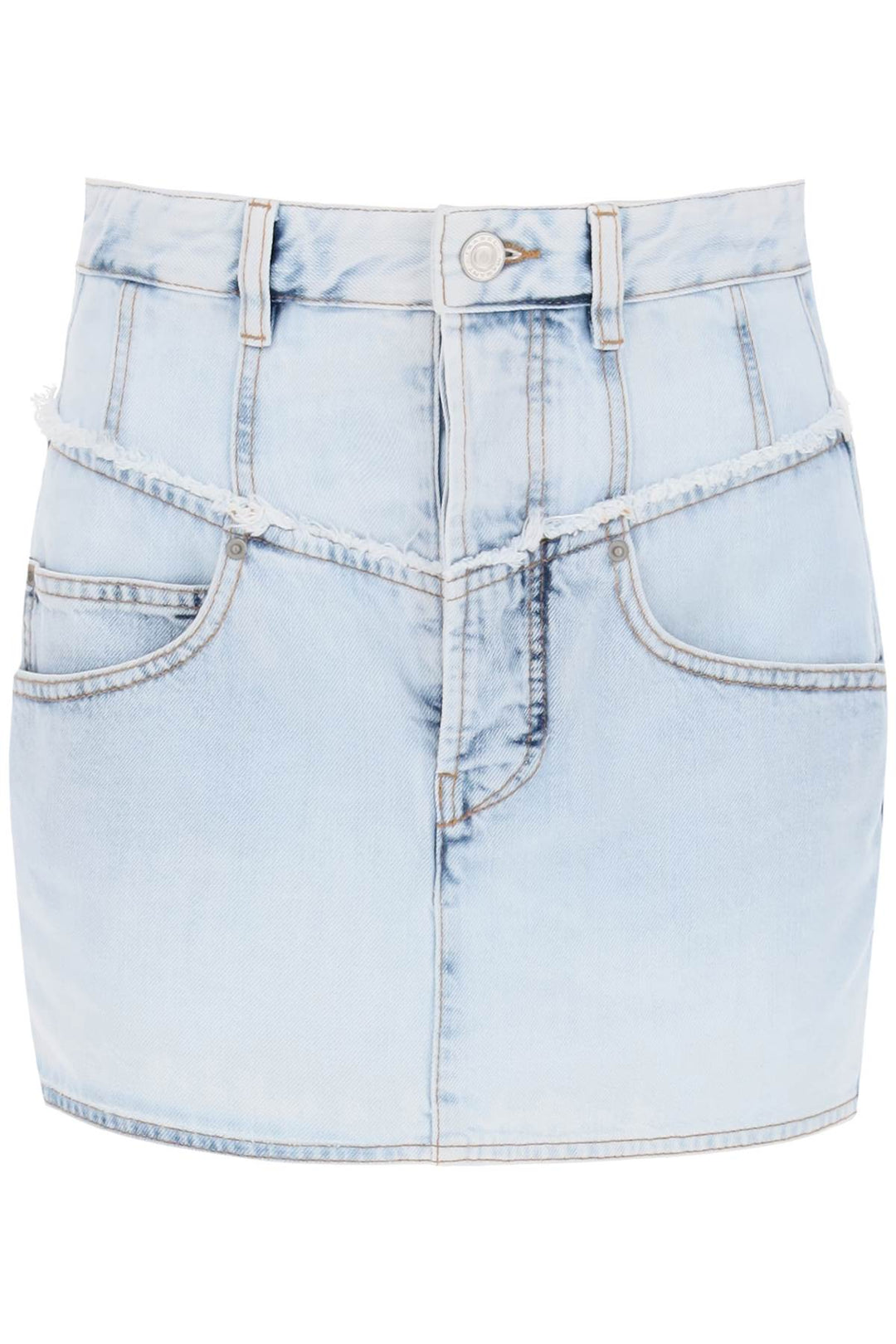 Narjis Denim Mini Skirt