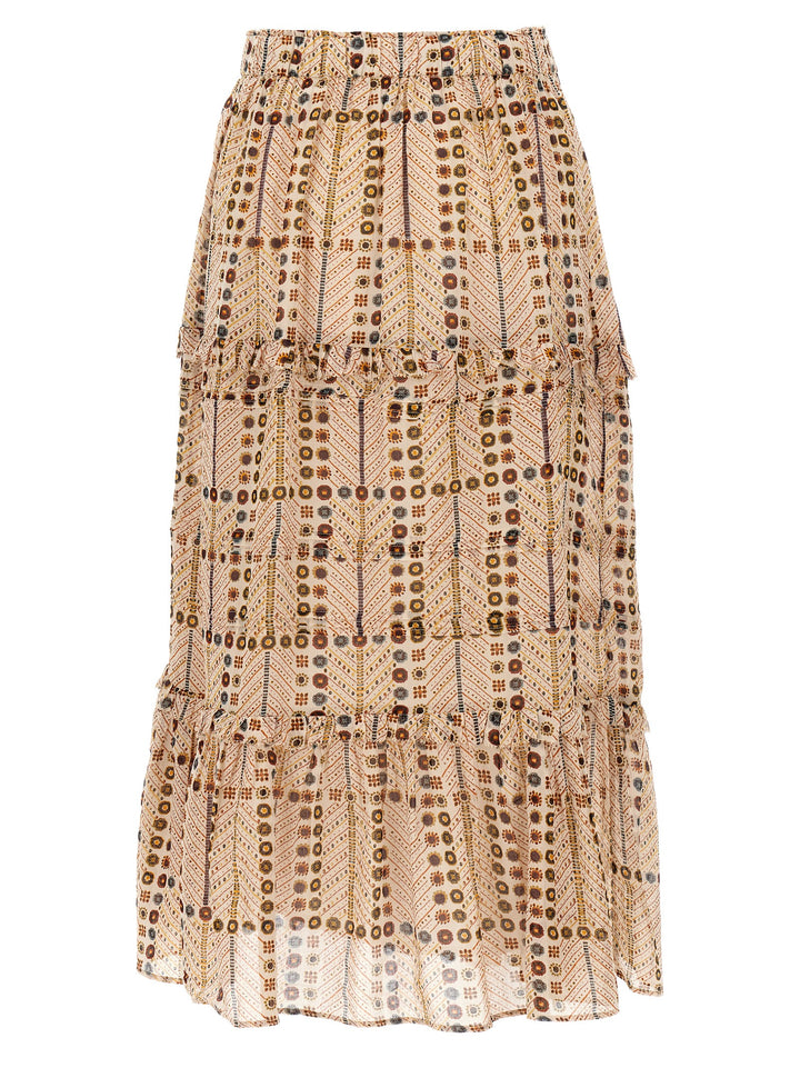 Marant Etoile Diya Skirts - Beige | 7c0de21a82f23b9482d9244cf61c0e6b55d722dd