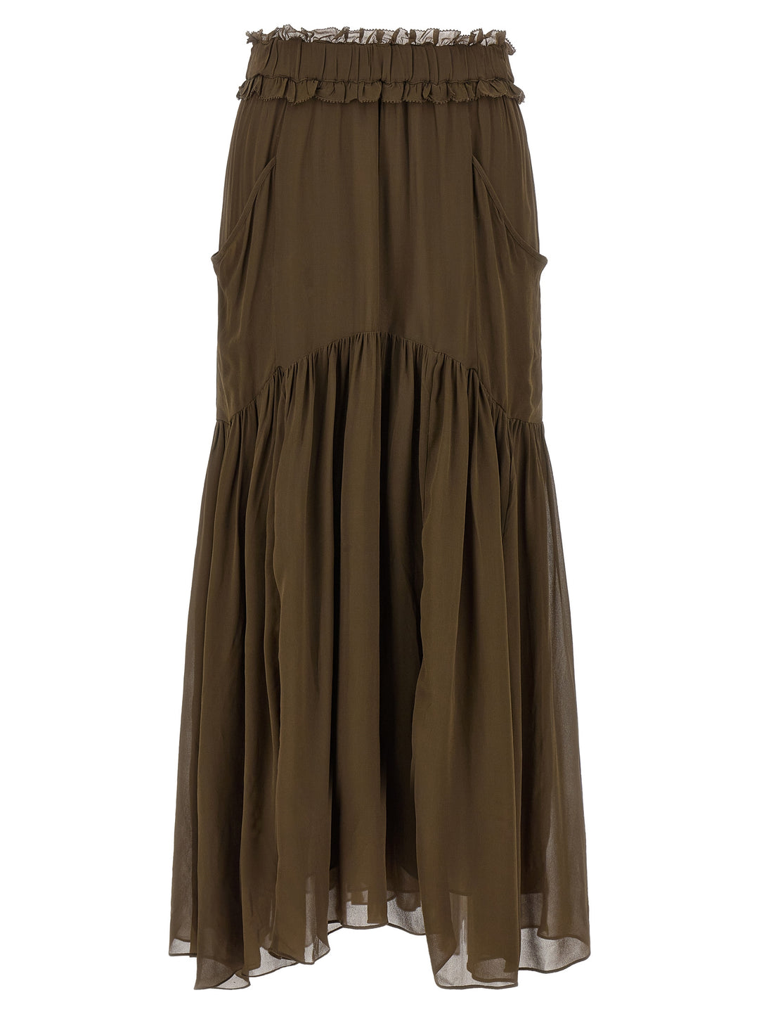 Marant Etoile Besma Skirts - Green | ec7a8362a993cc52ad29a458c8cb54e750ff3abe