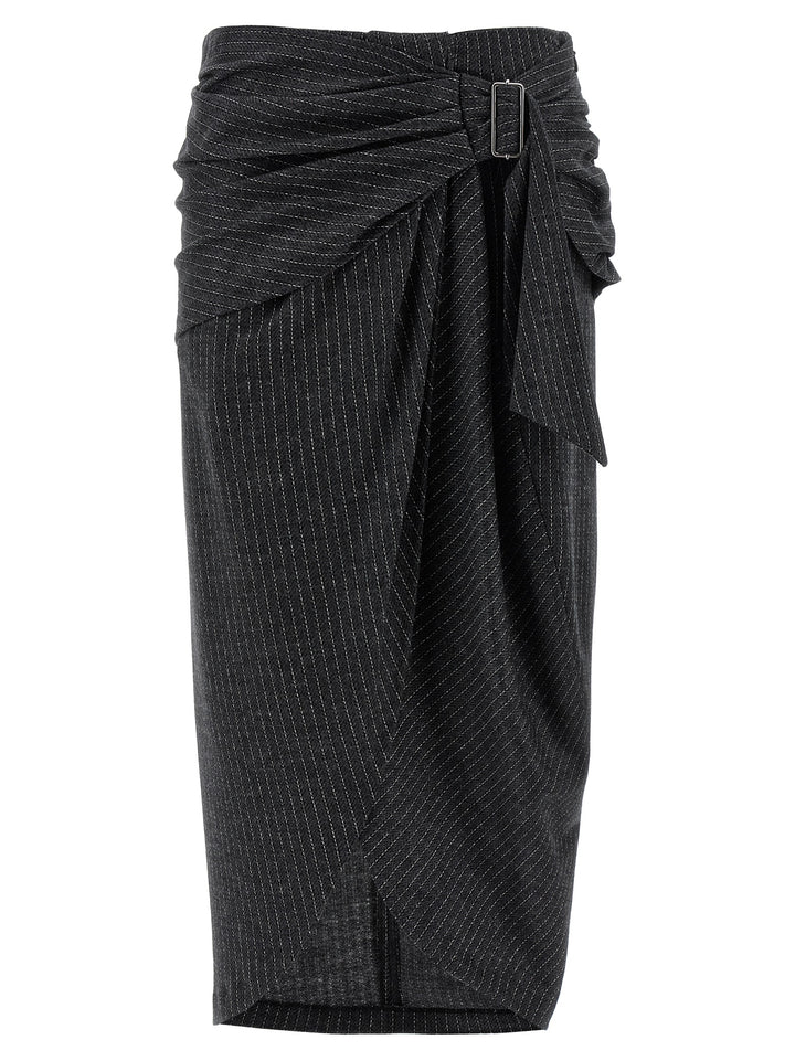 Isabel Marant Reilly Skirts - Gray | 67fdea79f1ca78f3772dc3b26068466e8592ddc5