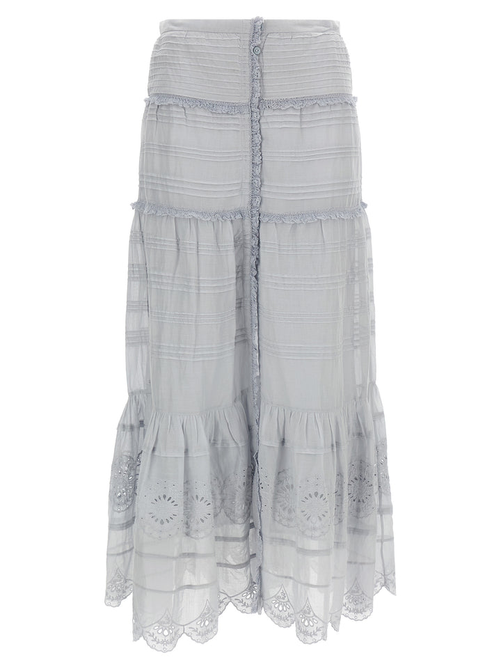 Marant Etoile Paoline Skirts - Light Blue | a4edf1627e166d36db7e8226f9f3fb04f25113f2