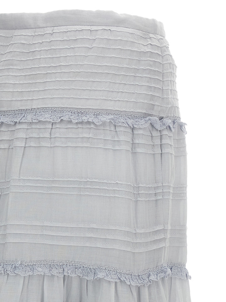Marant Etoile Paoline Skirts - Light Blue | 6dfcf7e963497920fe1b82d34d44d59289e2cd58