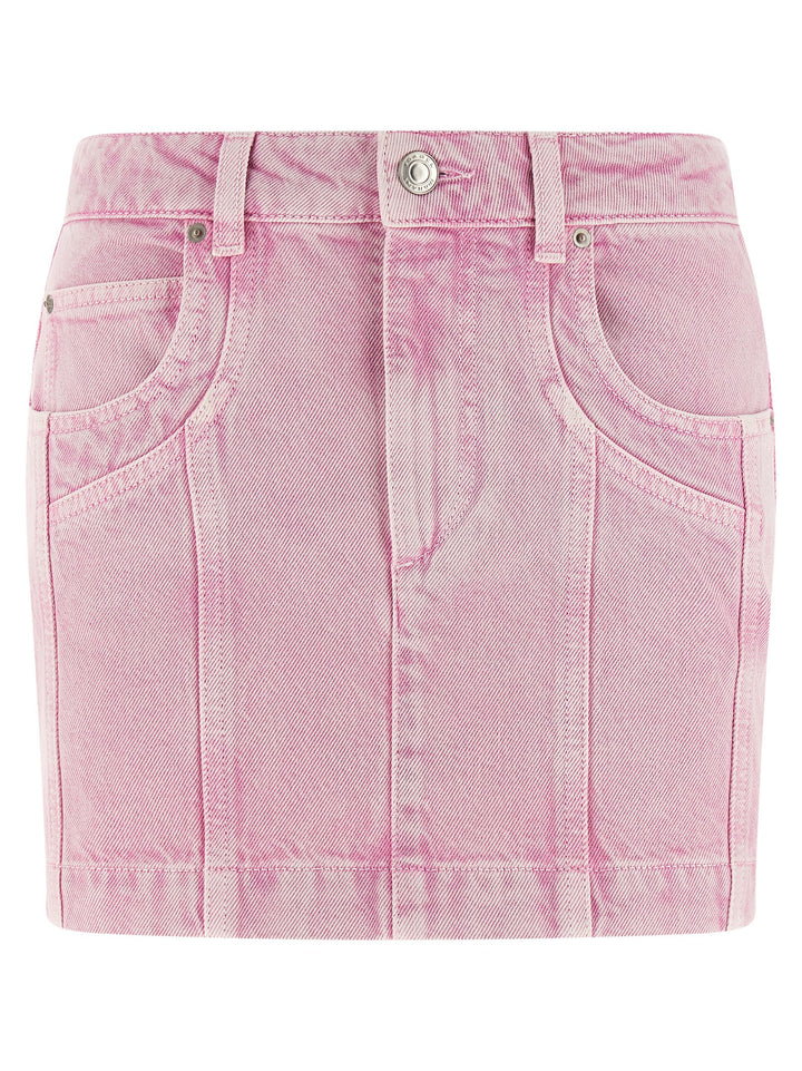 Marant Etoile Juana Skirts - Pink | a27a0933c716ba02b26ca8704384bae572a4bbd3
