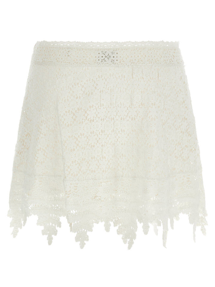 Isabel Marant Hanta Skirts - White | ca542b3a03b722924c760898556ee62efc272558
