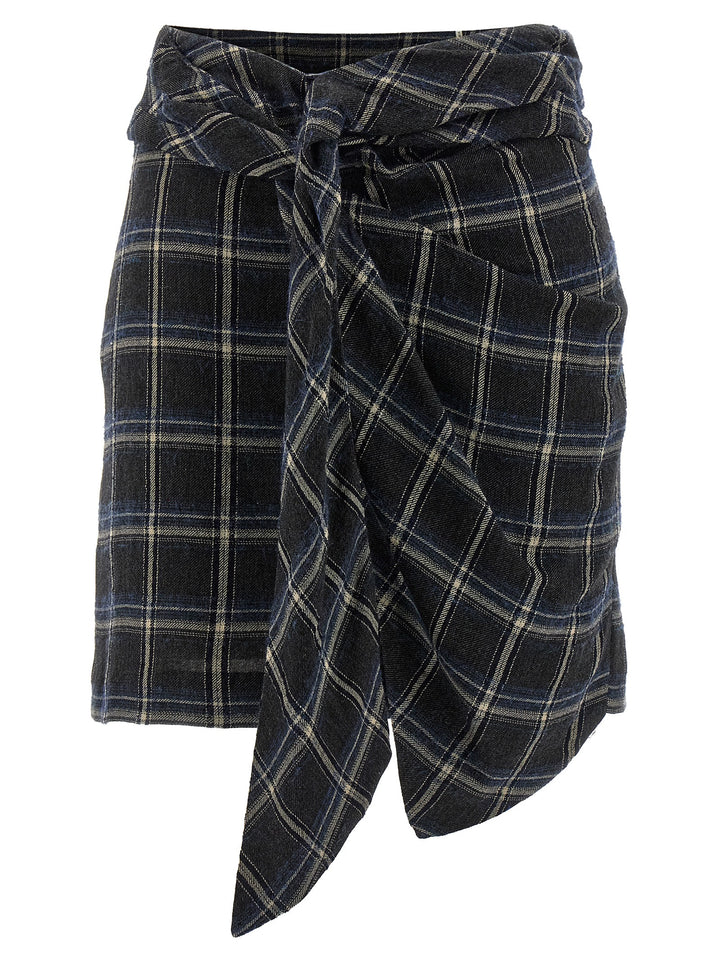 Isabel Marant Kimia Skirts - Blue | d1ee1b35f69ad3a9f4d9a3b0f4482633716cb55b