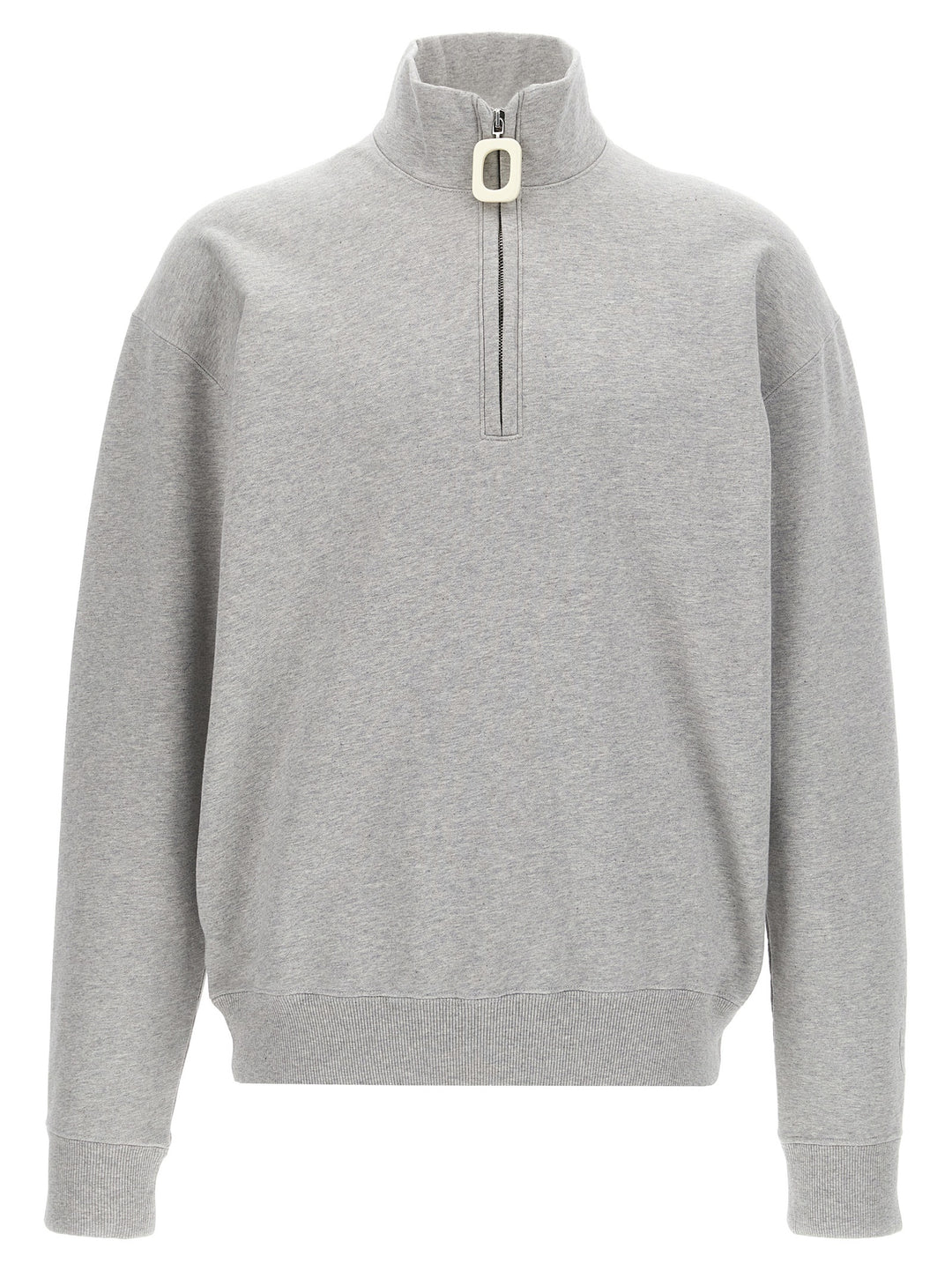 Half Zip Sweatshirt Gray