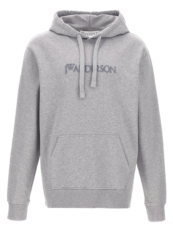J.W. Anderson Logo Embroidery Sweatshirt - Gray | 9e61f352a46bc96610ecfe0c1fdaca4da4ae0109