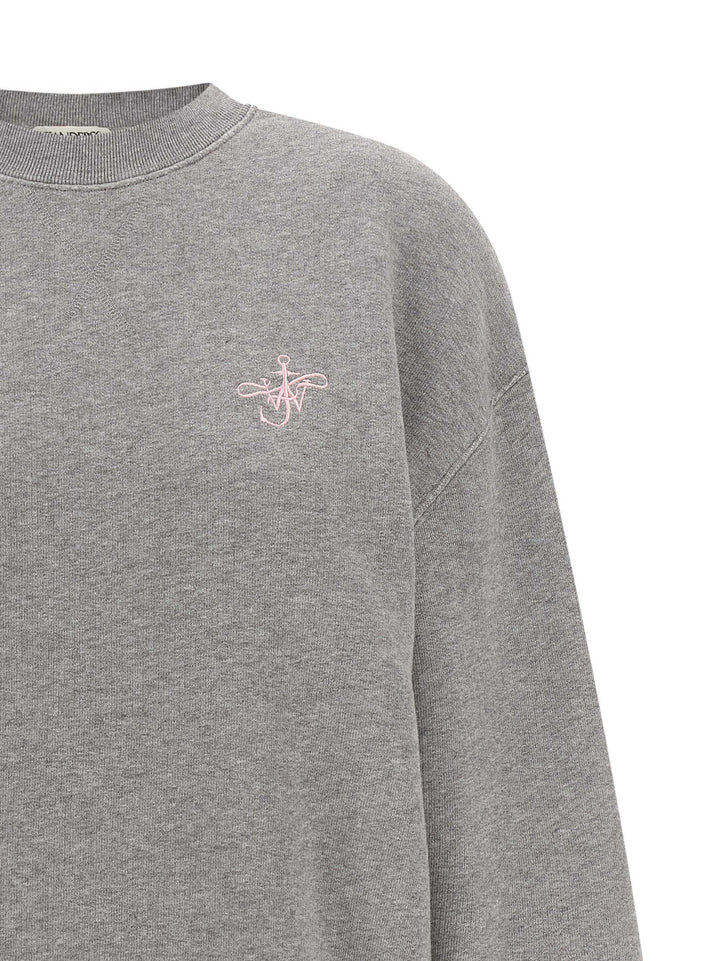 J.W. Anderson Ribbon Anchor Sweatshirt - Gray | c997c8157e206df0751e71fce97c13be9e40f302
