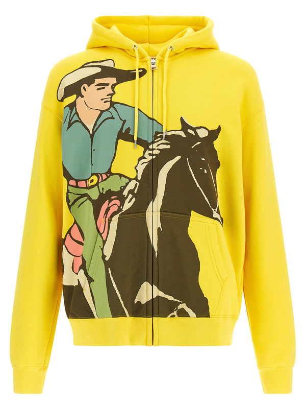 Cowboy Sweatshirt Yellow