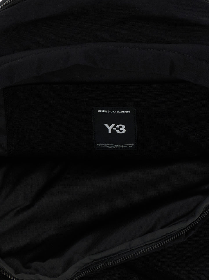 Y-3 Logo Backpack Backpacks & Travels - Black | b1edbabe0ef0285c174c5e73b542444851013e33