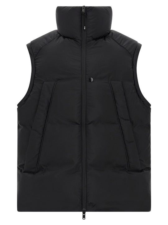 Y-3 Puffer Gilet Black
