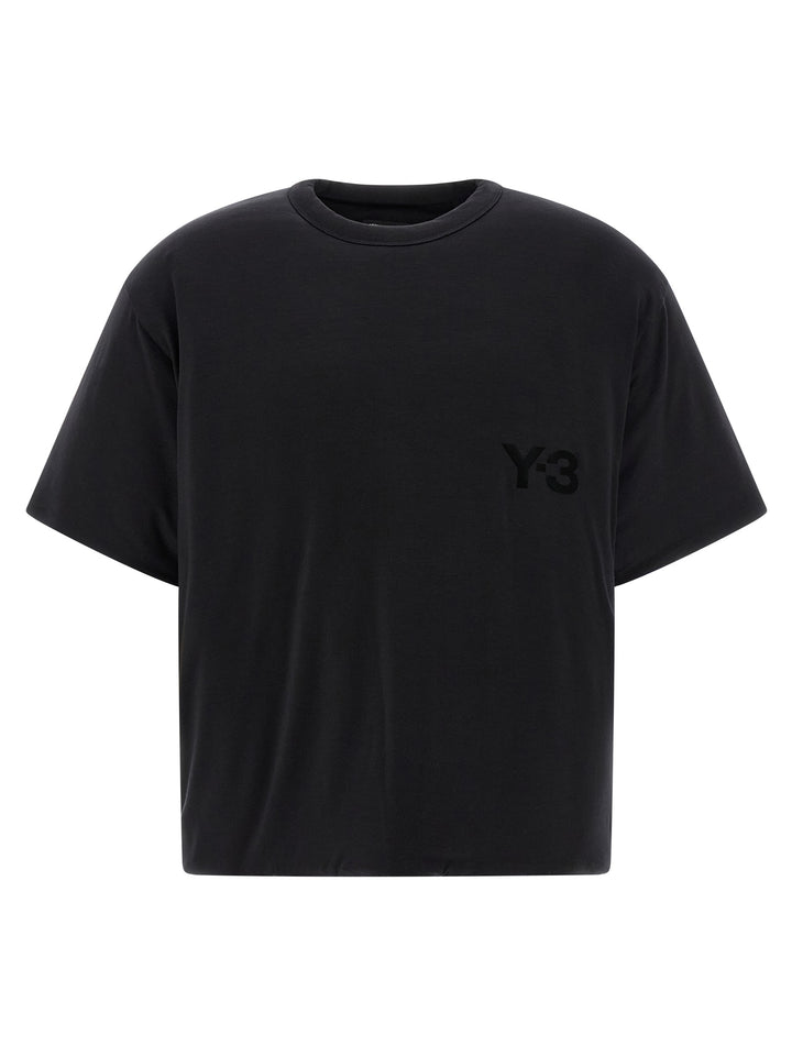 Y-3 Y-3 Padded T-shirt - Black | 1f4920e51e5bf4c64f76354324aecabd4074ac0d