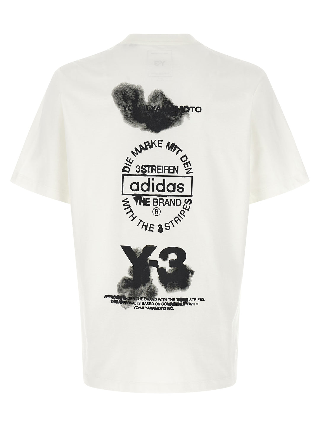 Y-3 Y-3 Graphic T-shirt - White/Black | ce4e4ad633c2496d964454c391b26da86c51b418