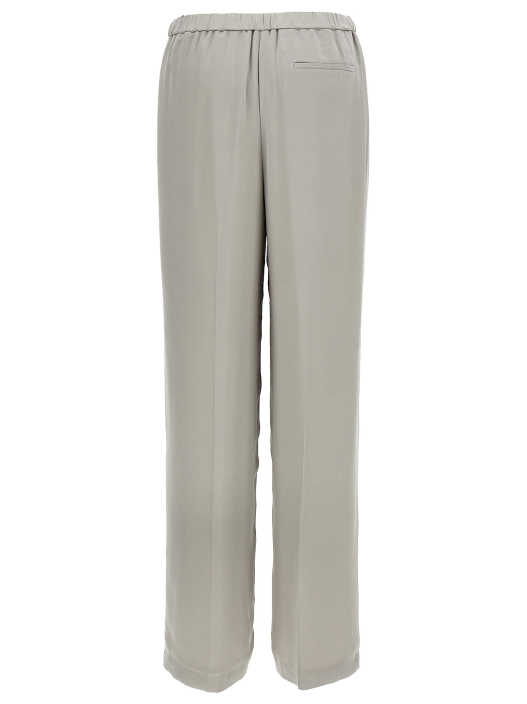 Wide Pull On Pants Gray