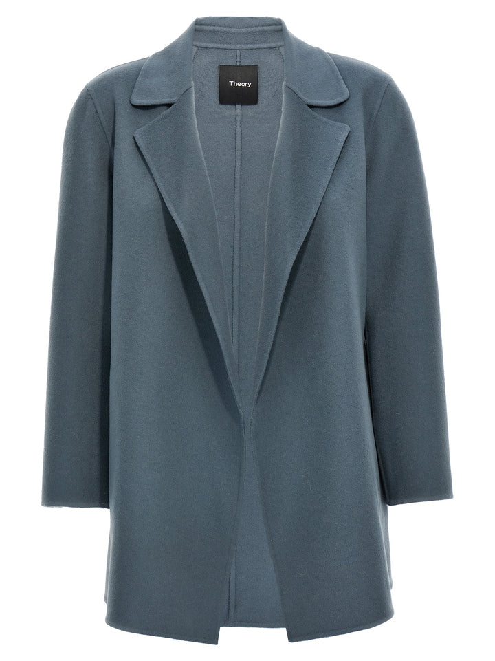 Clairene New Divide Coats, Trench Coats Light Blue